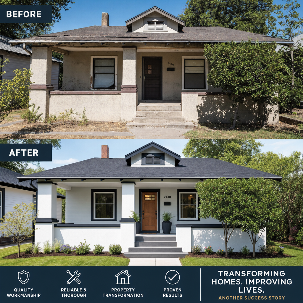 Completed roofing installation showing quality finish and proper alignment